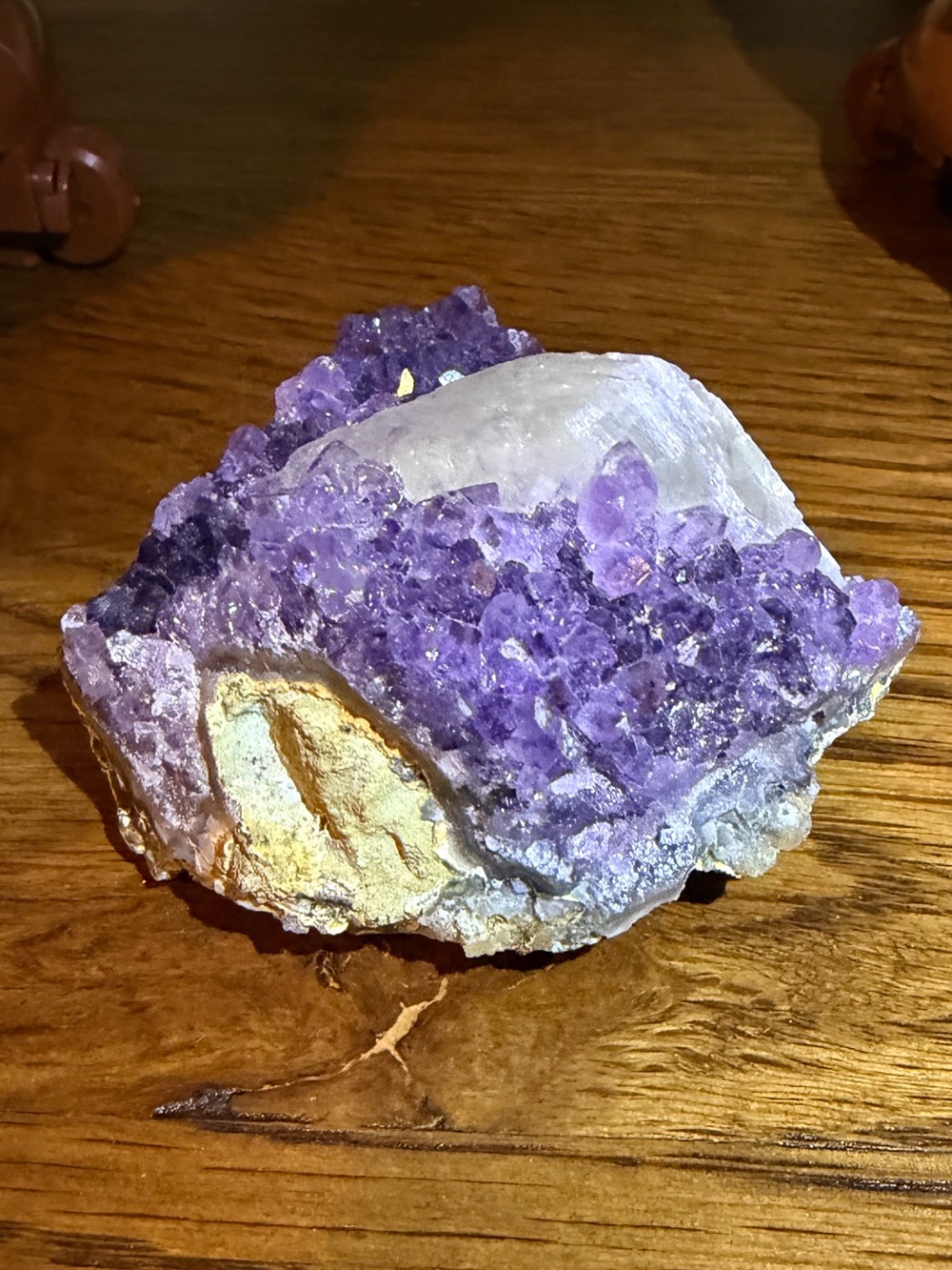 2.5in Amethyst and Calcite - Brazil